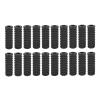 LeosHi 12mm Diameter Rubber Nonslip Footrest Pedal Foot Peg Cover Shell Black Compatible with Motorcycle (Size : 2pcs) view 3