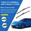 SIMPWIBLD 3 wipers Replacement for 1999-2004 Honda Odyssey/1999-2003 Lexus RX300/2001-2006 Acura MDX Windshield Wiper Blades Original Equipment Replacement 24"+21"+16" (Set of 3) U/J HOOK view 4