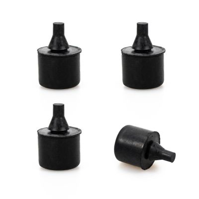 4 PCS Car Fuel Filler Stop Buffer Automotive Accessories Rubber Door Plugs Cushioning Rubber Nail Cushions Petrol Filler Rubber Plugs Carved for Use in Many Parts of the Car