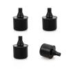 4 PCS Car Fuel Filler Stop Buffer Automotive Accessories Rubber Door Plugs Cushioning Rubber Nail Cushions Petrol Filler Rubber Plugs Carved for Use in Many Parts of the Car view 1