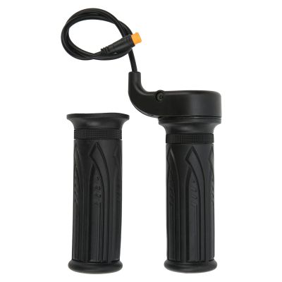 Pilipane Mini Bikes Throttle Kit, 1 Pair Mini Bikes Throttle, Electric Bikes Throttle Watertight Connector 20X Scooter Speed Throttle Handle for 22 2mm Handlebar