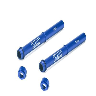 Aluminum 7075 Fork Tube Set for LOSI 1:4 Promoto-MX Motorcycle Dirt Bike RTR FXR LOS06000 LOS06002 Upgrades - Blue