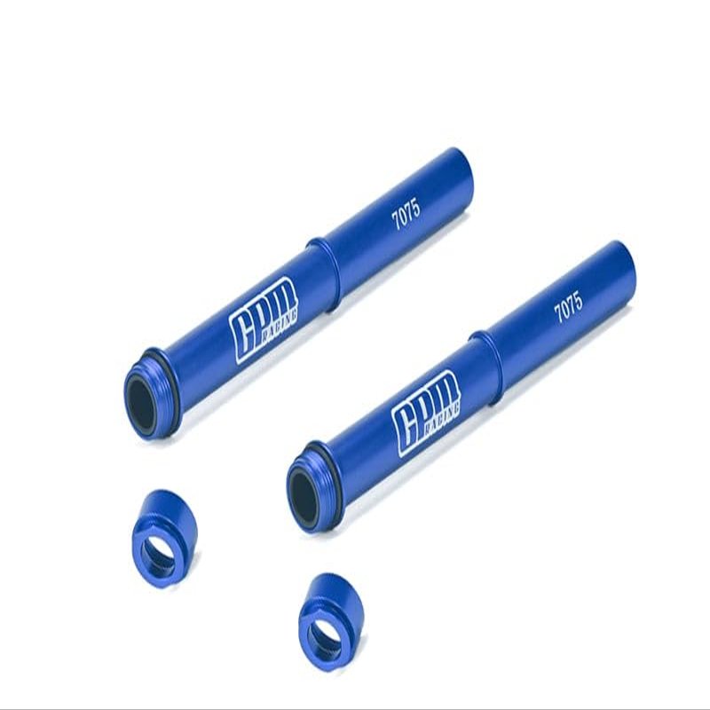 Aluminum 7075 Fork Tube Set for LOSI 1:4 Promoto-MX Motorcycle Dirt Bike RTR FXR LOS06000 LOS06002 Upgrades - Blue