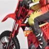 Aluminum 7075 Fork Tube Set for LOSI 1:4 Promoto-MX Motorcycle Dirt Bike RTR FXR LOS06000 LOS06002 Upgrades - Blue view 4