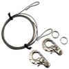 NHX RC Alum Premium Winch Hook w/Steel Winch Cable for 1/10 Crawler -Titanium view 1