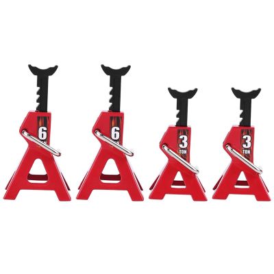 Simulation Jack Stands, Metal 6 Ton 3 Ton Simulation Jack Stands for D90 Axial Wraith SCX10 1/10 RC Crawler Car, RC Simulation Jack Stands, RC Vehicle Scale Accessories