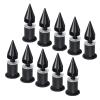 TCHAU Bodywork Kits 10pcs/Set Windscreen E-Bike Motorcycle CNC Screw Mounting Nuts Fairing Screws Bolts Motorbike Windshield Bolts Kit Parts (Color : Black) view 1