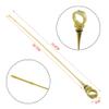 Lirun Stainless Steel 1.4 HDI Oil Dipstick Indicator 1174.85 for Peugeot 206 1.4 HDI (Motor:DV4TD) 2001-2008, 307 1.4 HDI (Motor:DV4TD) 2001-2007, for Citroen C2 1.4 HDI (Motor:DV4TD) 2003-2017 view 3