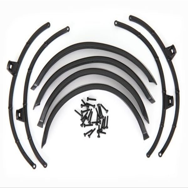 Traxxas Fender Flares, Front & Rear (2 Each)/ Flare mounts (4)/ 2x8 CS (24) (fits #9211 Body) 9227