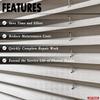 joytrace RV Pleated Shade Repair Kit, RV Window Shade Restringing Kit, Repair and Maintain of Day Night Pleated Shade (Tan) view 4