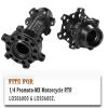 hopsupRC Aluminum 7075-T6 Front & Rear Wheel Hub Hex Upgrades Part for 1/4 Promoto-MX Motorcycle RTR FXR-LOS06000, Promoto-MX Motorcycle RTR Pro Circuit-LOS06002,Black view 2