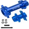 hopsupRC Aluminum 7075-T6 Front & Rear Wheel Hub Hex Upgrades Part for 1/4 Promoto-MX Motorcycle RTR FXR-LOS06000, Promoto-MX Motorcycle RTR Pro Circuit-LOS06002,Blue view 1