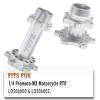hopsupRC Aluminum 7075-T6 Front & Rear Wheel Hub Hex Upgrades Part for 1/4 Promoto-MX Motorcycle RTR FXR-LOS06000, Promoto-MX Motorcycle RTR Pro Circuit-LOS06002,Silver view 2