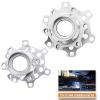 hopsupRC Aluminum 7075-T6 Front & Rear Wheel Hub Hex Upgrades Part for 1/4 Promoto-MX Motorcycle RTR FXR-LOS06000, Promoto-MX Motorcycle RTR Pro Circuit-LOS06002,Silver view 4