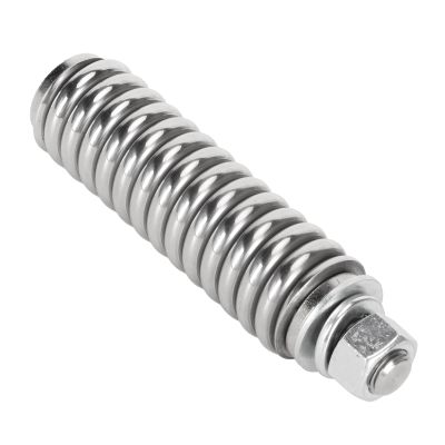 Heavy Duty CB Antenna Spring Mount, Stainless Steel Vibration Proof CB Radio Antenna Mount Spring with Standard 3/8 Inch, 24 Thread, for 60in Long Antenna, Easy to Install