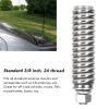 Heavy Duty CB Antenna Spring Mount, Stainless Steel Vibration Proof CB Radio Antenna Mount Spring with Standard 3/8 Inch, 24 Thread, for 60in Long Antenna, Easy to Install view 3