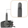 Boatcon Mechanical 703 Side Mount Control Box (Black) 703-48230-14 Push to Open 7Pin Harness For Yamaha Outboard Engine view 2