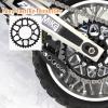 hopsupRC Aluminum 7075 Hub Chain Sprocket Upgrades Part for 1/4 Promoto MX Motorcycle Dirt Bike RTR FXR (LOS06000) (LOS06002) 7075 Alloy Hub Chain Sprocket Hops Up,Black view 3