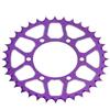 hopsupRC Aluminum 7075 Hub Chain Sprocket Upgrades Part for 1/4 Promoto MX Motorcycle Dirt Bike RTR FXR (LOS06000) (LOS06002) 7075 Alloy Hub Chain Sprocket Hops Up,Purple view 1