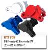 hopsupRC Aluminum 7075-T6 Rear Caliper Upgrades Part for 1/4 Promoto MX Motorcycle Dirt Bike RTR FXR LOS06000 LOS06002,Alloy 7075-T6 Rear Caliper Hops Up,Blue view 2