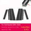 JCAKES Car Exterior Car B C Window Pillar Anti-Scratch TPU Protective Film Anti-Scratch Repair Film PPFfor Ford Equator 2021-2023 view 2