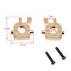 GoolRC Brass Steering Blocks Knuckle, Golden Brass Steering Cup Replacement for Traxxas 1/18 TRX4M Land Rover Defender Ford Rampage Remote Control Car Upgrade Parts view 4