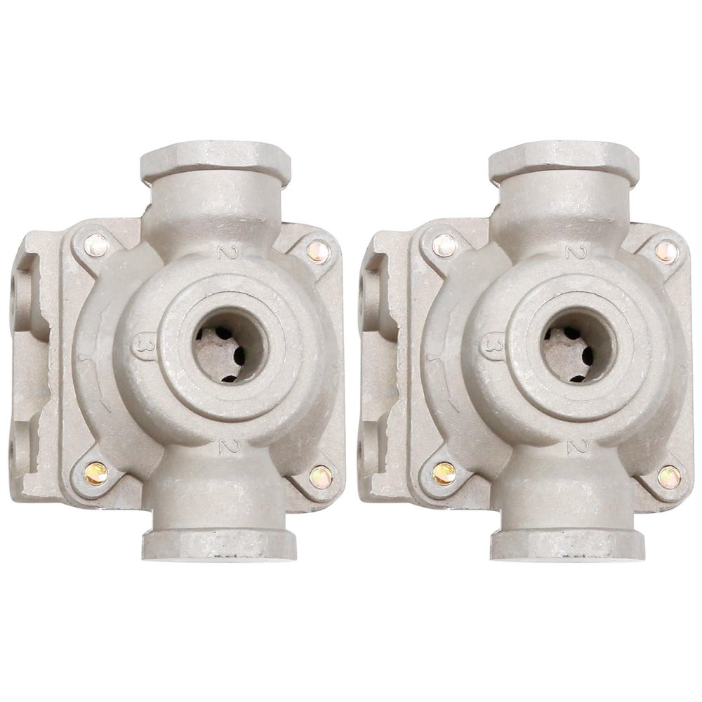 Air Brake Quick Release Valve Replacement for Bendix 229859 Midland KN32005 Haldex 229859X, 2 Pack