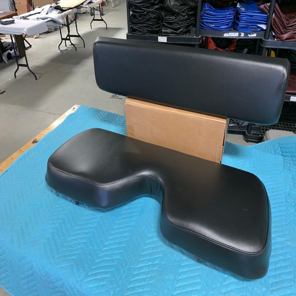 New Replacement seat Cover fits RTV 400 500 Kubota utv New seat Cover. RTV500 RTV400 Black 776B