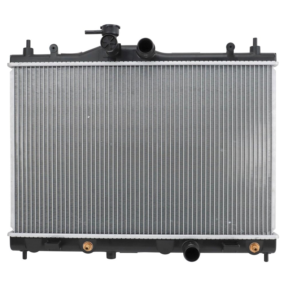 TRQ Primary Radiator 1 Row Aluminum Core for Vehicles with Automatic CVT