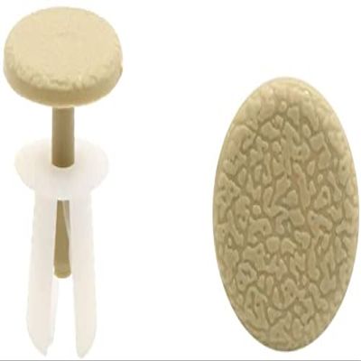 XYWHPGV 100Pcs White Beige Car Plastic Rivets Weatherstrip Moulding Fastener Clip 8mm(efea5 e4b2d 02b05 1591f 2d4c8 7f2d2