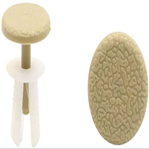 XYWHPGV 100Pcs White Beige Car Plastic Rivets Weatherstrip Moulding Fastener Clip 8mm(efea5 e4b2d 02b05 1591f 2d4c8 7f2d2