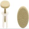 XYWHPGV 100Pcs White Beige Car Plastic Rivets Weatherstrip Moulding Fastener Clip 8mm(efea5 e4b2d 02b05 1591f 2d4c8 7f2d2 view 1