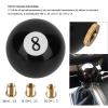 MUNEFE Black 8 Rod Ear Shifts Knobs, Car Spherical Shifts Knob, Shift Knob Manual Gear for Most Cars, Trucks and Van view 4