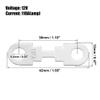 X AUTOHAUX 5pcs 110A 12V High Current Strip Fuses for Automotive Truck Motorcycle Boat Audio CDs Fuses Holder view 3