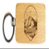 R and R Imports Snowshoe West Virginia Souvenir 2.5x1-Inch Souvenir Engraved Wooden Keychain Single Unit view 1