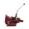 ASCS2G912S2 GM Powerglide Dual Action Automatic Transmission Shifter Kit ~ 12 Single Bend Arm with Delu by Knob view 1