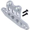 hopsupRC 7075-T6 Aluminum Chain Guard Protector Upgrades Part for 1/4 Promoto MX Motorcycle Dirt Bike RTR FXR LOS06000 LOS06002,Alloy Chain Guard Protector Hops Up,Silver view 1