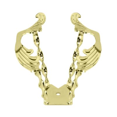 Lowrider Bike 3D Wing Steering Wheel Gold.