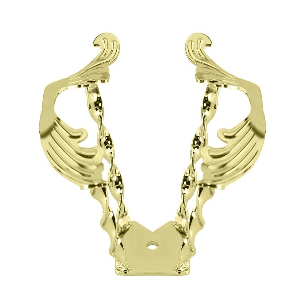 Lowrider Bike 3D Wing Steering Wheel Gold.