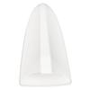 Car Roof Aerial Base Cover Replacement Car Fin Cover Radio Base Hood, for Optima 2014-2020, White Car Roof Aerial Cover with Chip Accessory, Car Fin (White) view 2