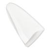 Car Roof Aerial Base Cover Replacement Car Fin Cover Radio Base Hood, for Optima 2014-2020, White Car Roof Aerial Cover with Chip Accessory, Car Fin (White) view 4