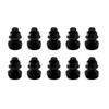 VanEssential L-Track Single Stud Bolt M10 x 1.0 Thread (Metric) 25mm / 1 inch Venture Track Accessory Black- 10 pcs view 1