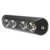 12-24VDC Red & White Directional 4 LED Surface Mount Split Color view 1