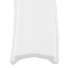 0.75 in. x 50 ft. Flexible Screwcover, Polar White