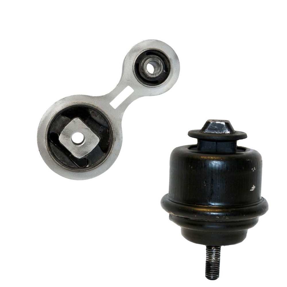 Auto Buffy Motor & Torque Strut Mount 2PCS Set for Ford Fusion/ Mercury Milan 2.3/ 3.0L Replacement for 3107 A5381 3221 A5473