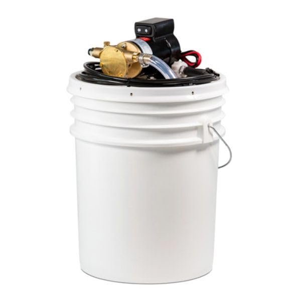 12V Oil Change Kit with Pail F3B-19 Pump