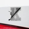 Decal Stickers of K Letter Baseball (Metallic Silver) (Set of 2) Premium Waterproof Vinyl Decal Stickers for Laptop Phone Accessory Helmet Car Window Mug Tuber Cup Door Wall - ANDVER1e82193SI_1123 view 4