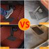 Car Floor Mats Compatible with Toyota Corolla E160 2014-2017 Faux Leather Car Mats All Weather Use Automotive Floor Liners Waterproof Anti Slip Vehicle Carpets Brown view 2