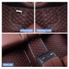 Car Floor Mats Compatible with Toyota Corolla E160 2014-2017 Faux Leather Car Mats All Weather Use Automotive Floor Liners Waterproof Anti Slip Vehicle Carpets Brown view 3