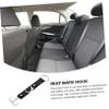 OSALADI Car Headrest Hook Multifunctional Purse Holder for Car Easy Installation Organizer for Bags Umbrellas Groceries Compatible with Various Car Interiors view 2
